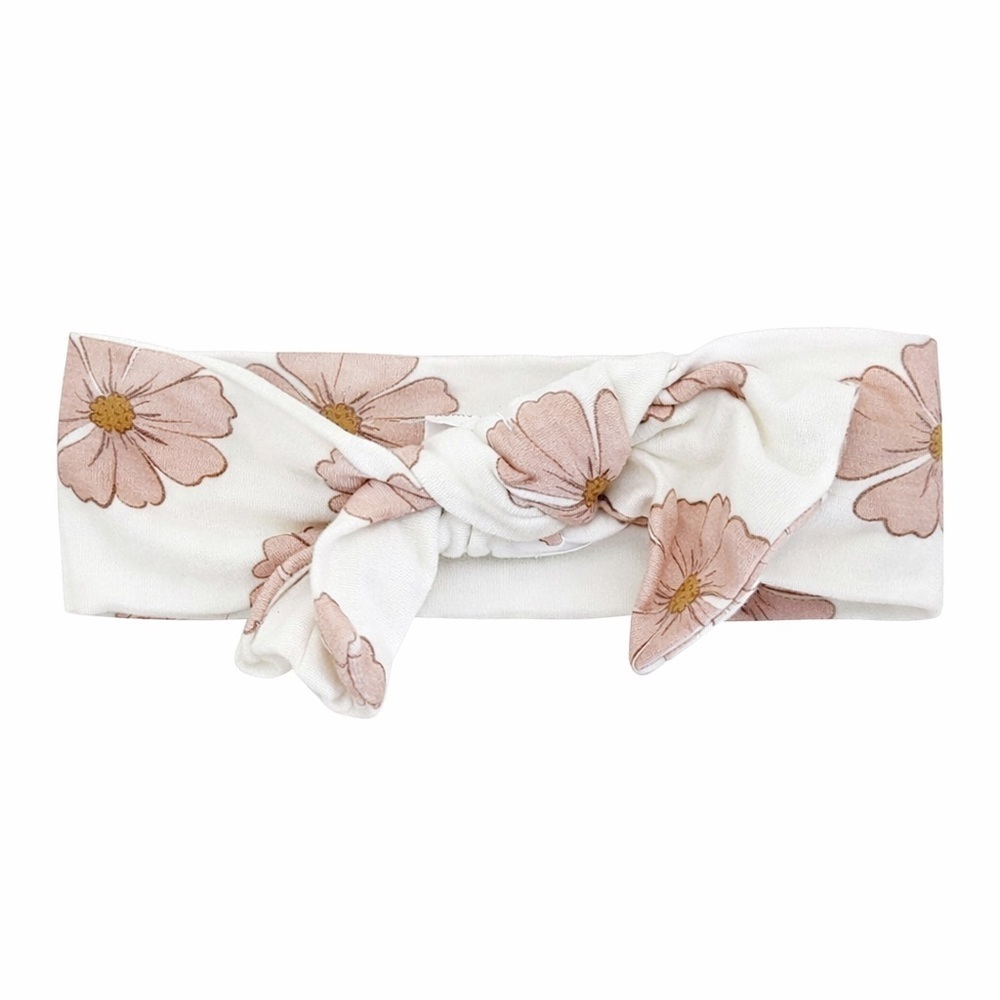 Daisy Printed Knotted Headband